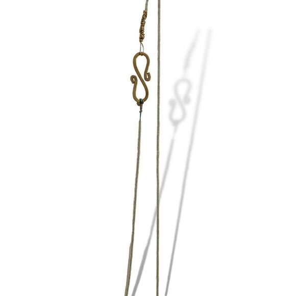 Custom Made Precious Gem Stone Abstract Necklace - Picture 3 of 4